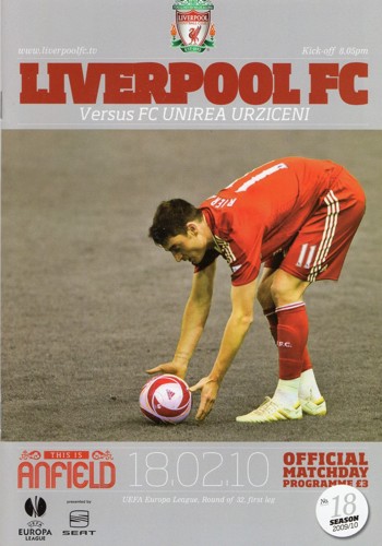 Match programme